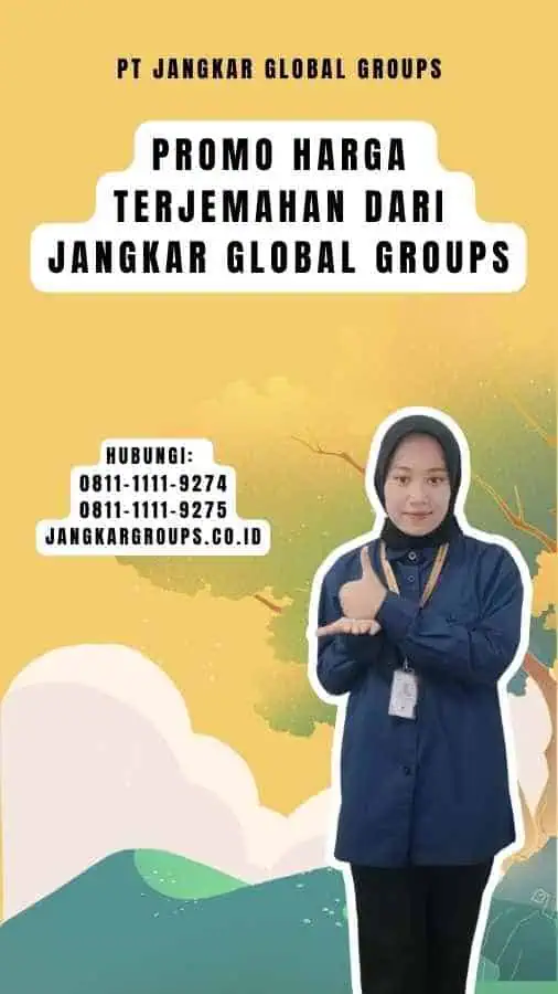 Promo Harga Terjemahan dari Jangkar Global Groups