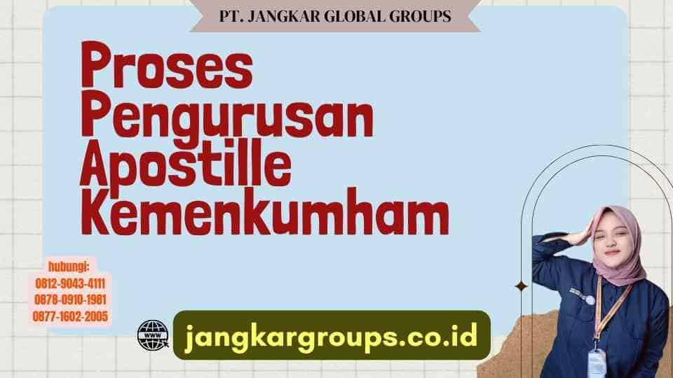 Proses Pengurusan Apostille Kemenkumham