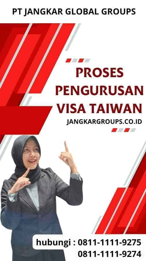 Proses Pengurusan Informasi Visa Taiwan