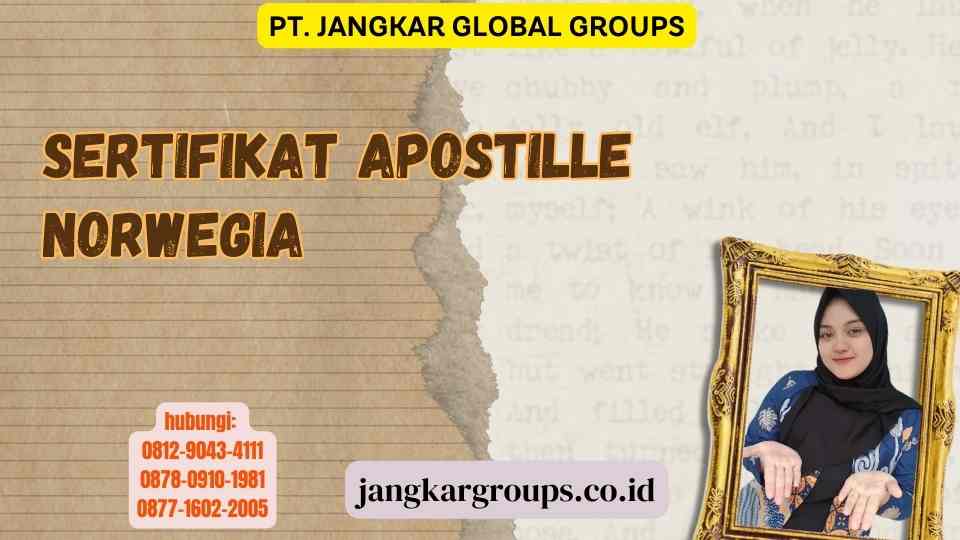 Sertifikat Apostille Norwegia