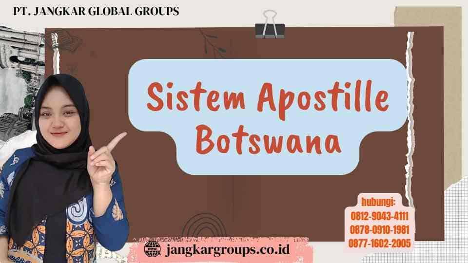 Sistem Apostille Botswana
