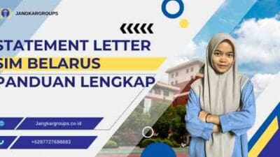 Statement Letter Sim Belarus Panduan Lengkap