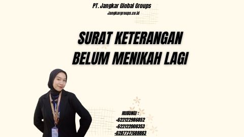 Surat Keterangan Belum Menikah Lagi