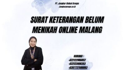 Surat Keterangan Belum Menikah Online Malang