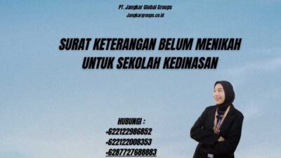 Surat Keterangan Belum Menikah Untuk Sekolah Kedinasan