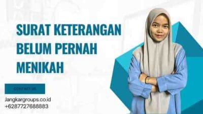 Surat Keterangan Belum Pernah Menikah