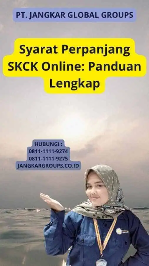 Syarat Perpanjang SKCK Online: Panduan Lengkap