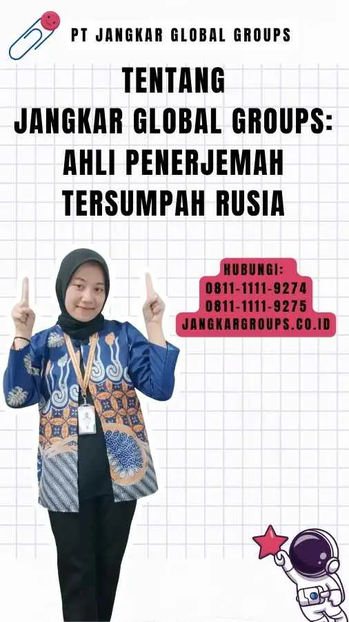 Tentang Jangkar Global Groups Ahli Penerjemah Tersumpah Rusia