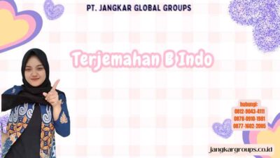 Terjemahan B Indo