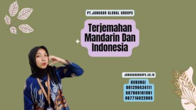 Terjemahan Mandarin Dan Indonesia