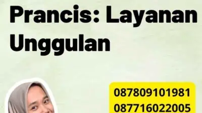 Terjemahan Tersumpah Prancis: Layanan Unggulan