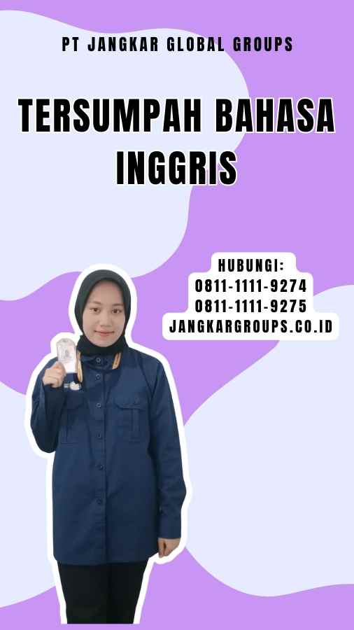 Tersumpah Bahasa Inggris