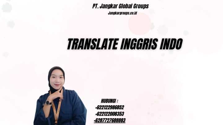 Translate Inggris Indo