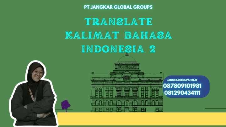 Translate Kalimat Bahasa Indonesia 2