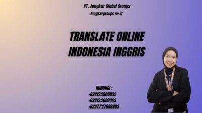 Translate Online Indonesia Inggris