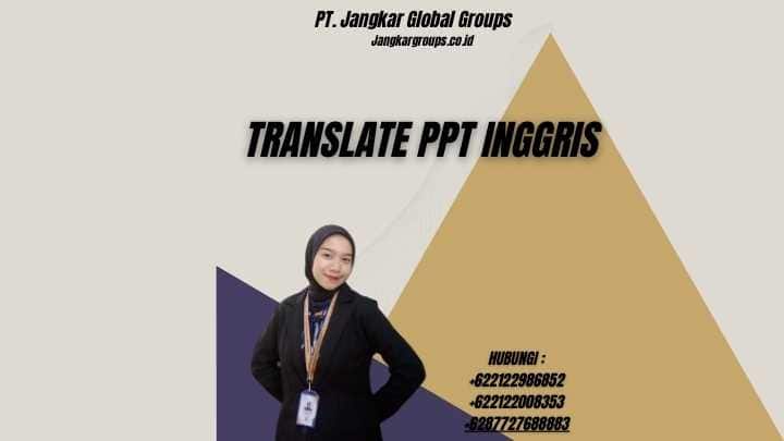 Translate Ppt Inggris