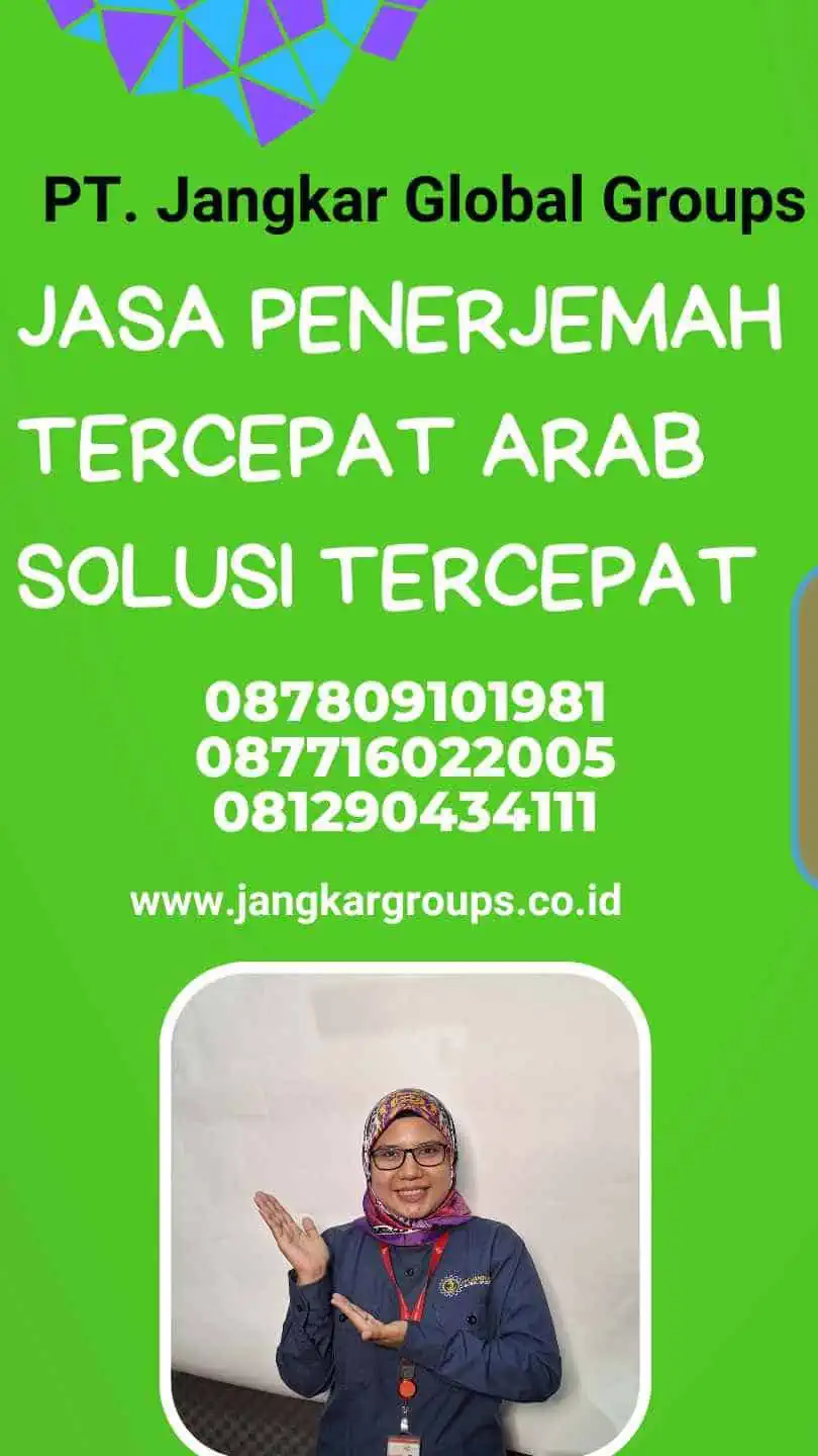 jasa penerjemah tercepat arab Solusi Tercepat