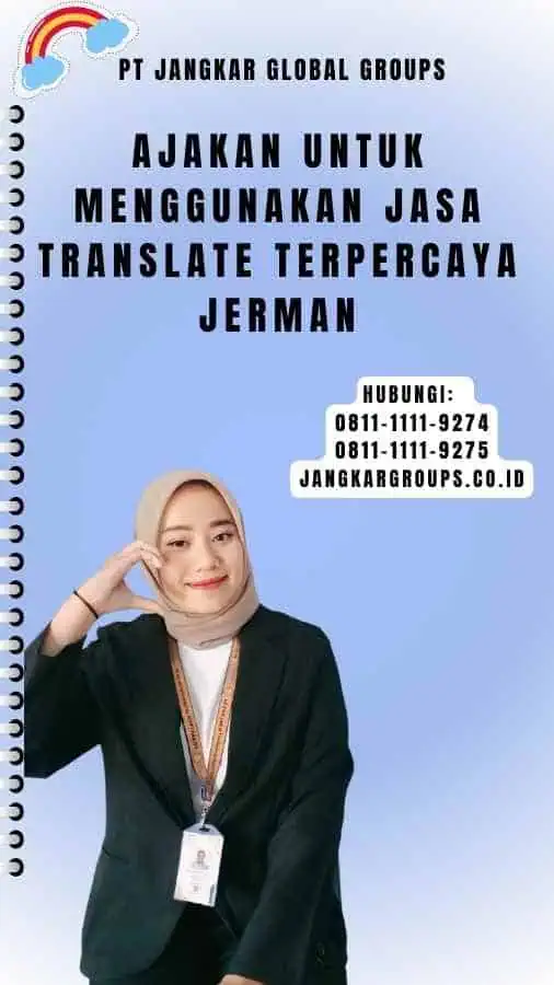 Ajakan untuk Menggunakan Jasa Translate Terpercaya Jerman