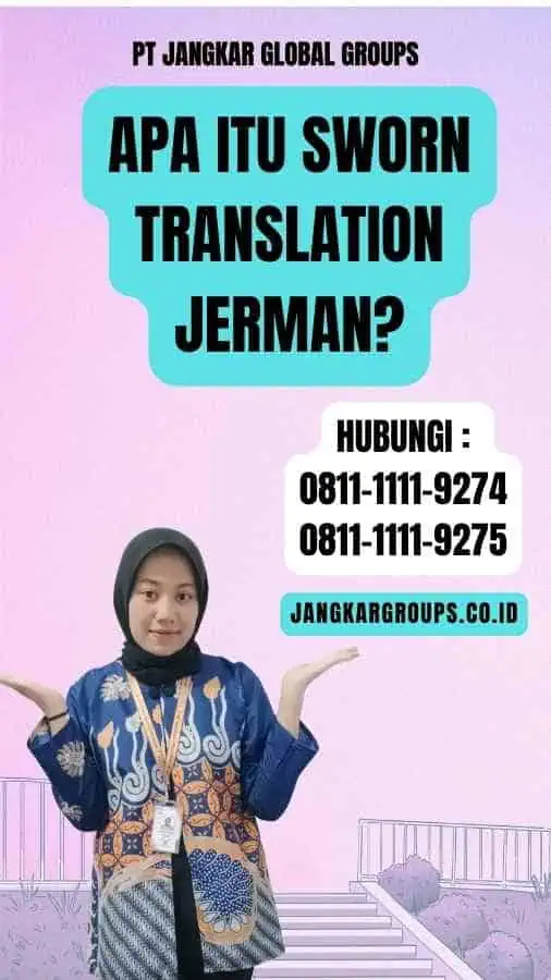 Apa itu Sworn Translation Jerman