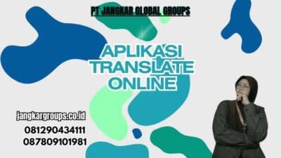 Aplikasi Translate Online