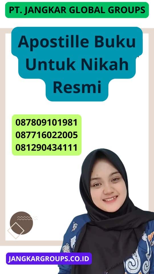 Apostille Buku Untuk Nikah Resmi