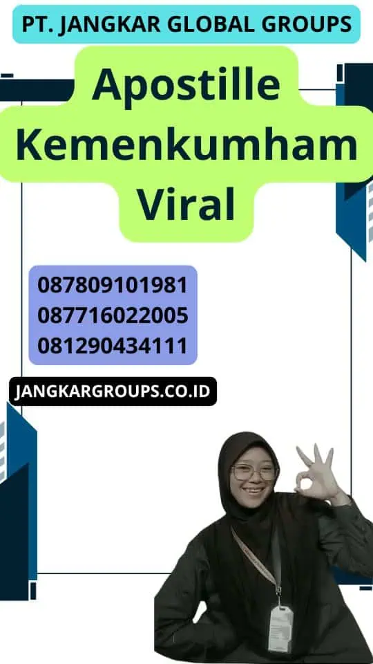 Apostille Kemenkumham Viral