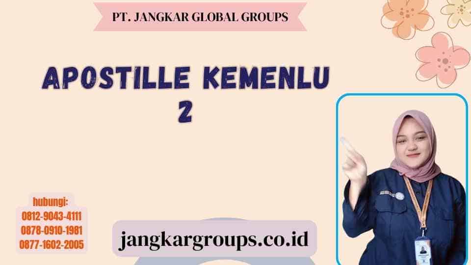 Apostille Kemenlu 2