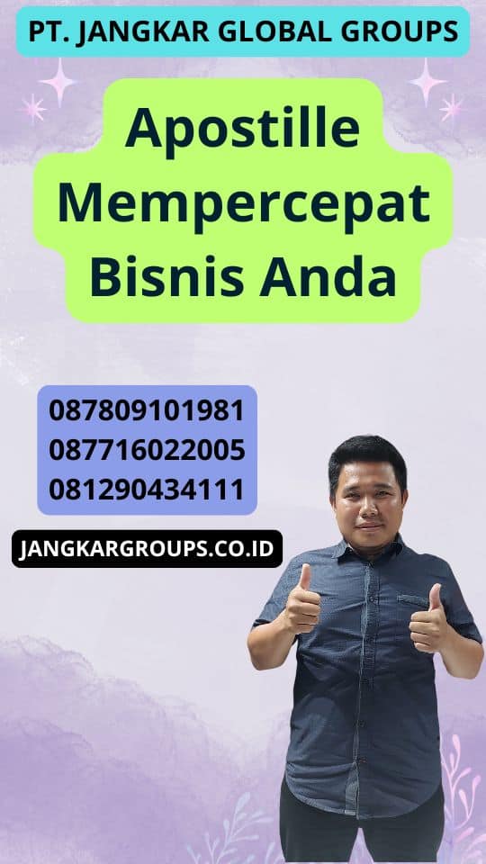 Apostille Mempercepat Bisnis Anda