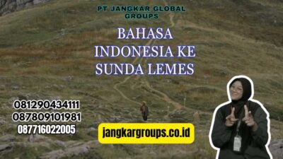 Bahasa Indonesia Ke Sunda Lemes