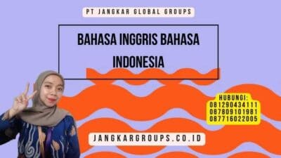 Bahasa Inggris Bahasa Indonesia