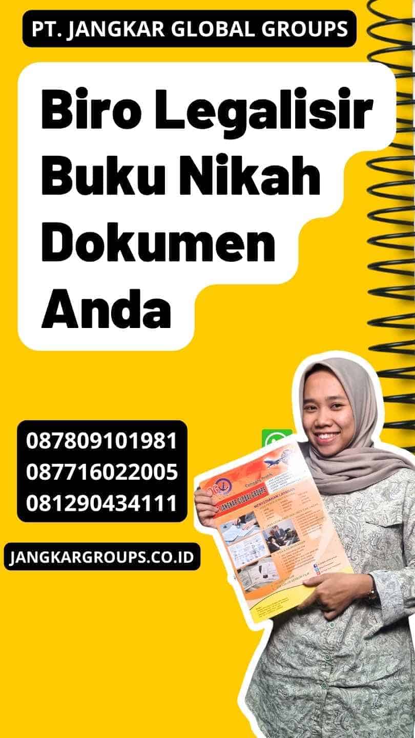 Biro Legalisir Buku Nikah Dokumen Anda