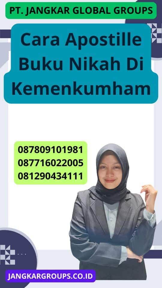 Cara Apostille Buku Nikah Di Kemenkumham