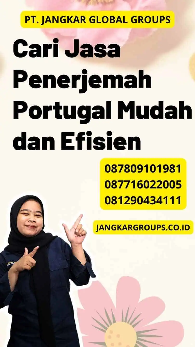 Cari Jasa Penerjemah Portugal Mudah dan Efisien