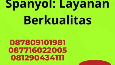 Ciri Jasa Penerjemah Spanyol: Layanan Berkualitas