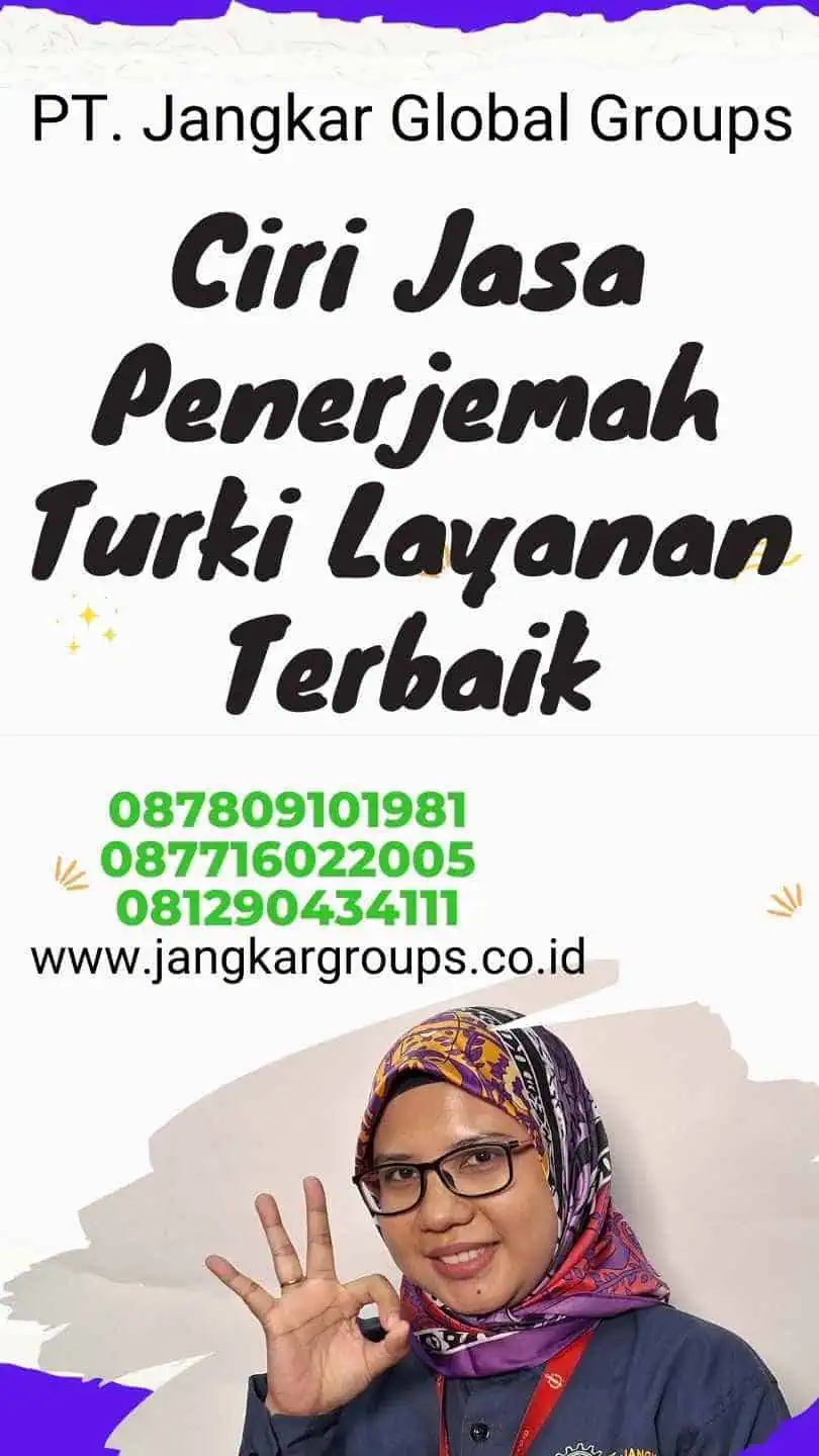 Ciri Jasa Penerjemah Turki Layanan Terbaik