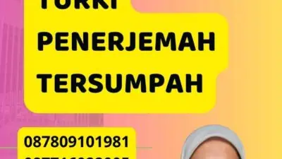 Contoh Hasil Penerjemahan Turki Penerjemah Tersumpah