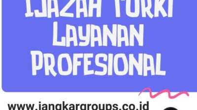 Contoh Translate Ijazah Turki Layanan Profesional