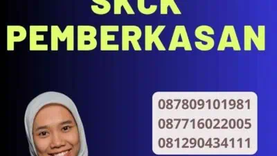 Contoh legalisir skck pemberkasan