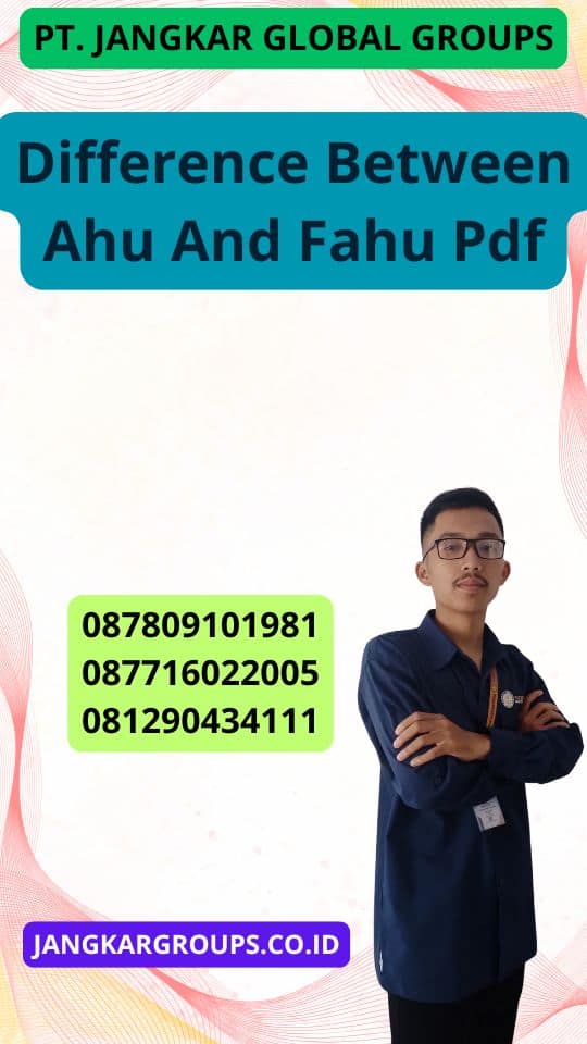 Difference Between Ahu And Fahu Pdf