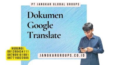 Dokumen Google Translate