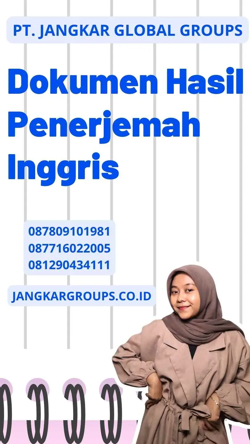 Dokumen Hasil Penerjemah Inggris