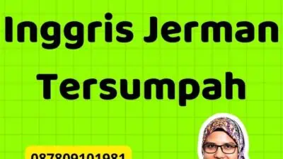 Harga Penerjemah Inggris Jerman Tersumpah