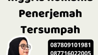 Harga Penerjemah Inggris Romania Penerjemah Tersumpah