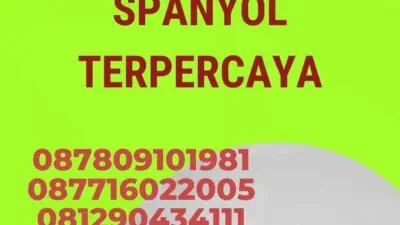 Harga Penerjemah Tersumpah Spanyol Terpercaya