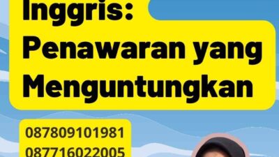 Harga Terjemahan Inggris: Penawaran yang Menguntungkan