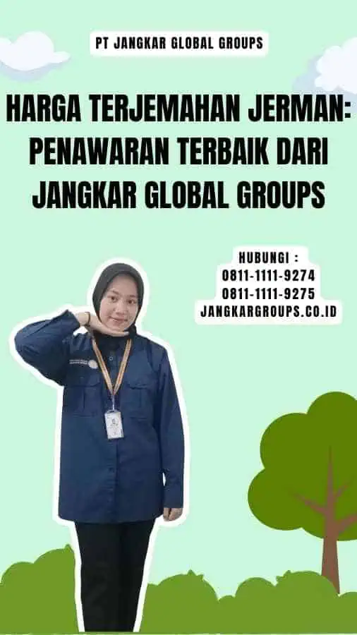 Harga Terjemahan Jerman Penawaran Terbaik dari Jangkar Global Groups