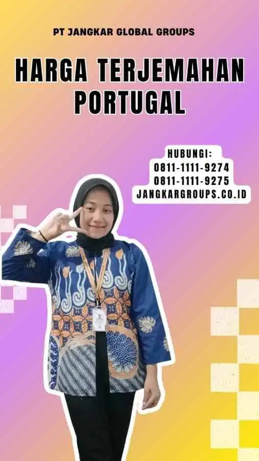 Harga Terjemahan Portugal