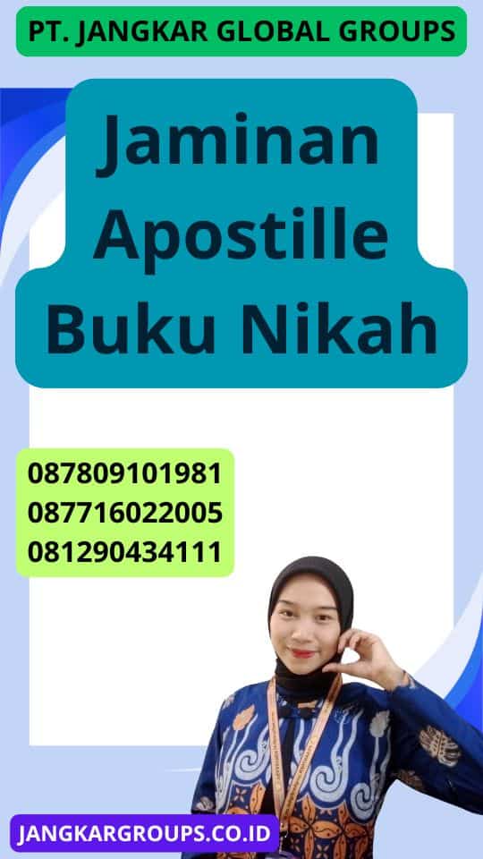 Jaminan Apostille Buku Nikah