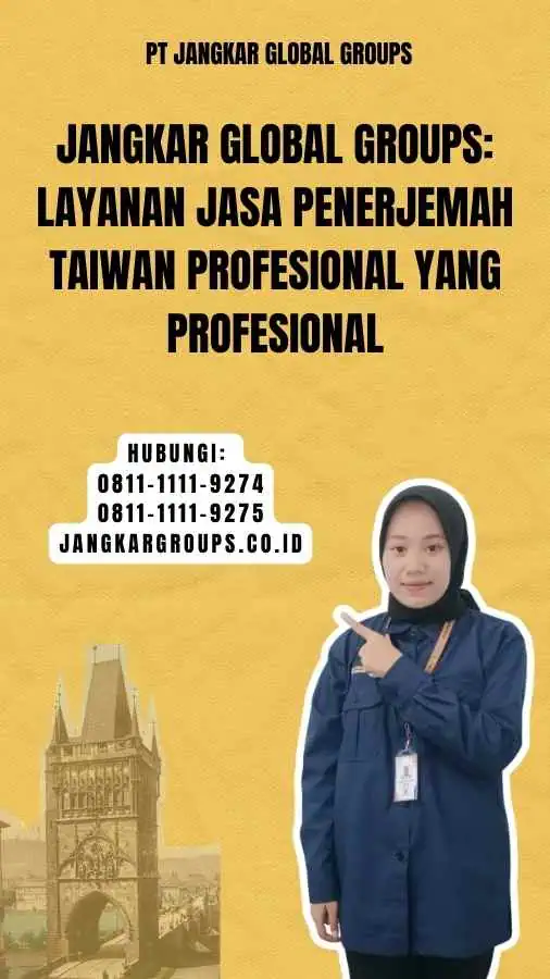 Jangkar Global Groups Layanan Jasa Penerjemah Taiwan Profesional yang Profesional