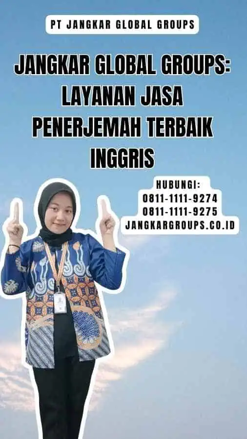 Jangkar Global Groups Layanan Jasa Penerjemah Terbaik Inggris